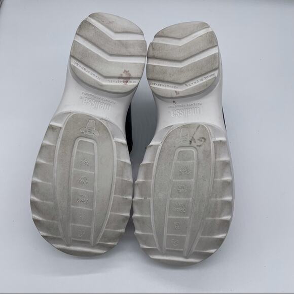 Melissa X Fila Slingback Platform Sandals - Blue/Red - 10 - Picture 10 of 11